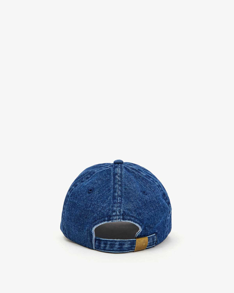 Petit Ciao Baseball Hat in Navy Denim