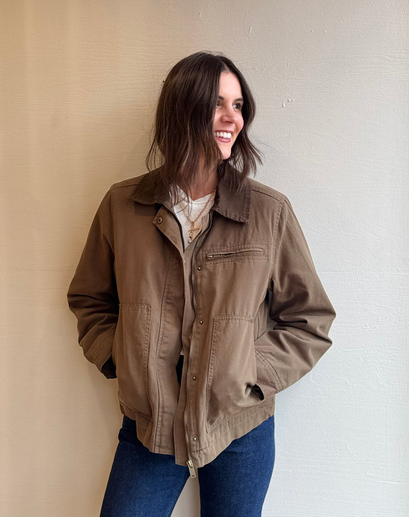 Washed Canvas Tyler Barn Jacket