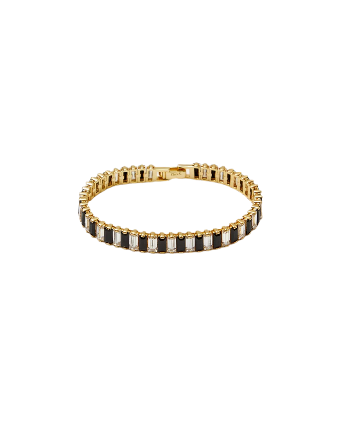 Baguette Checker Bracelet