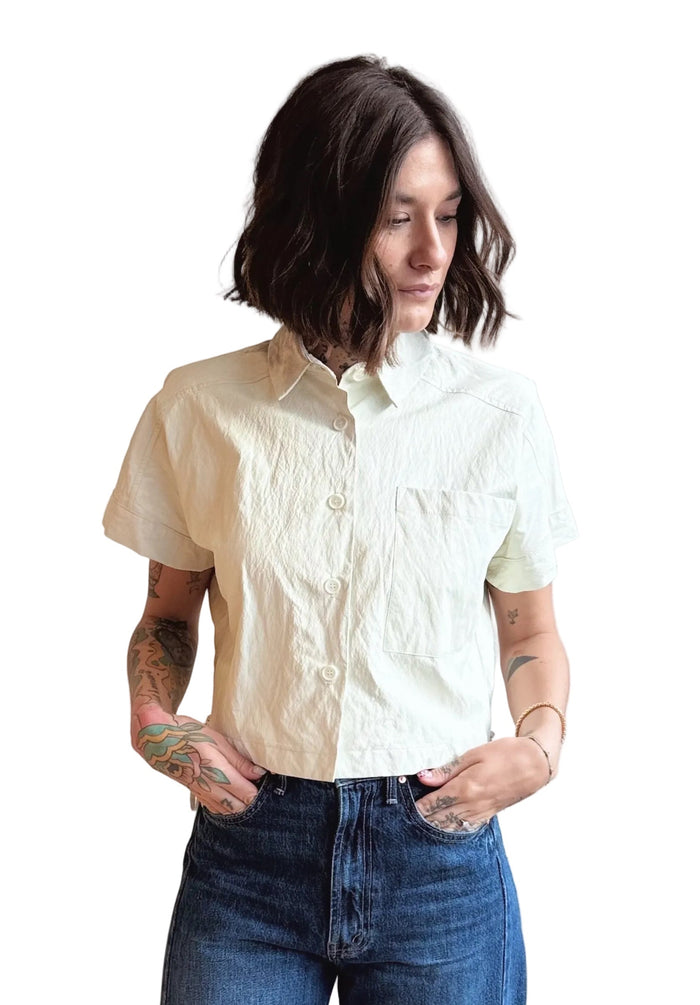 Zoey Shirt in Ivory