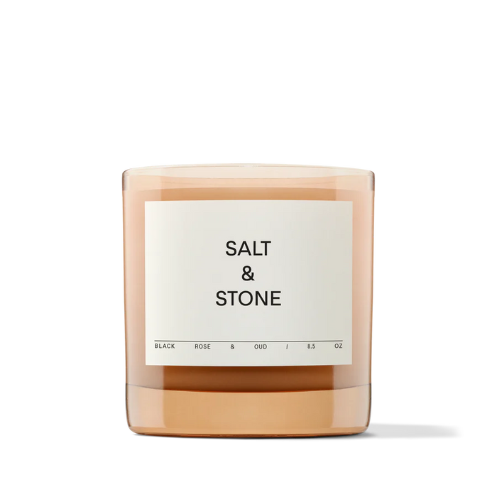 Salt & Stone candle - Black Rose & OUD