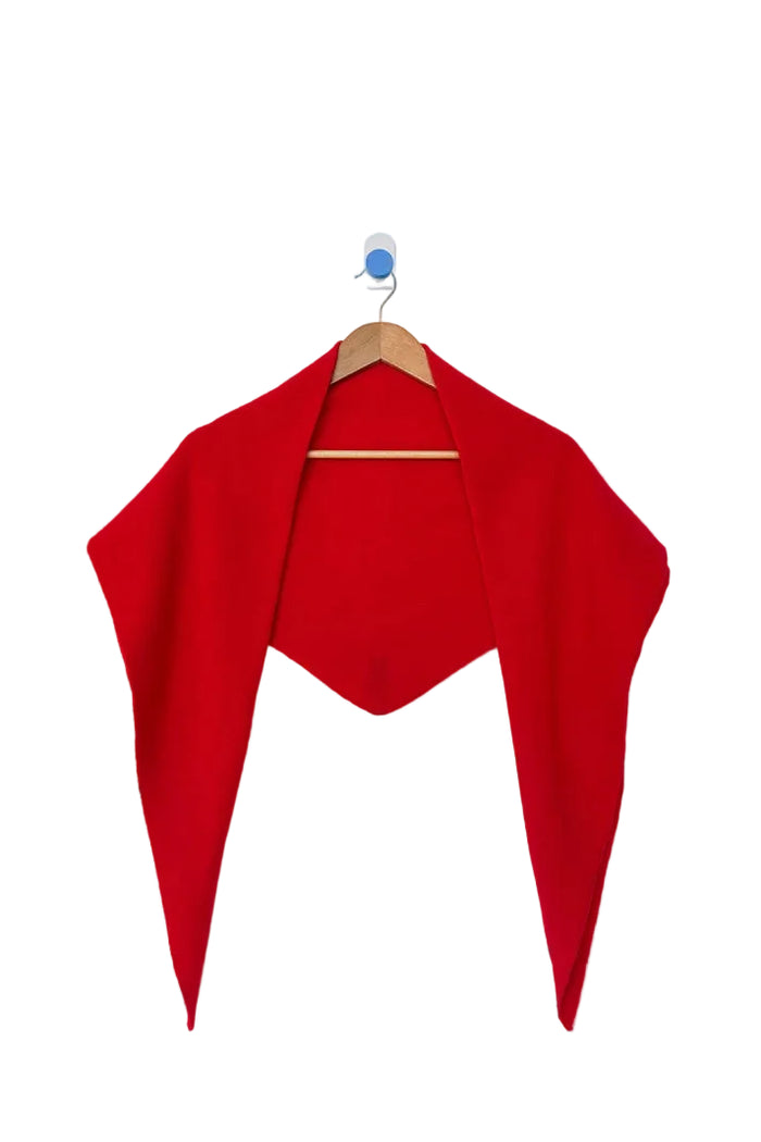 Cashmere Shawl in Red