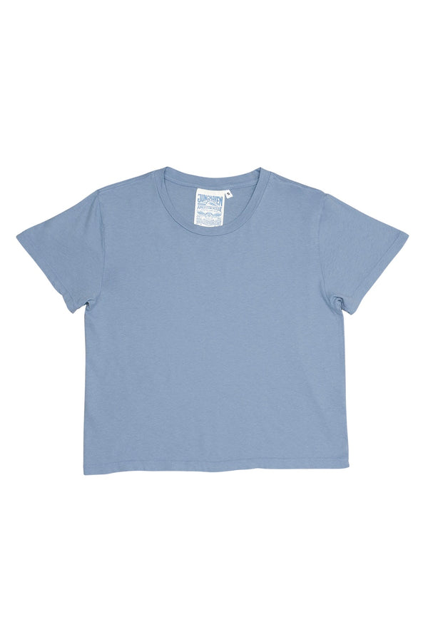Ojai Cropped Tee in Rain Washed