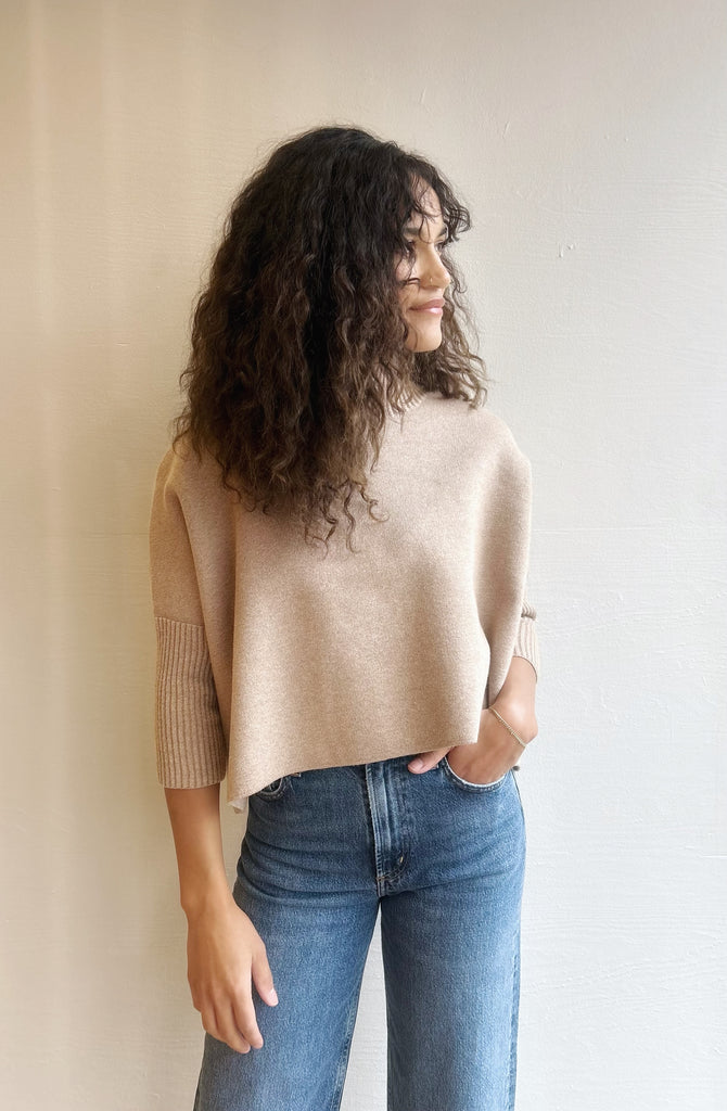 Lt. Taupe Ezra sweater