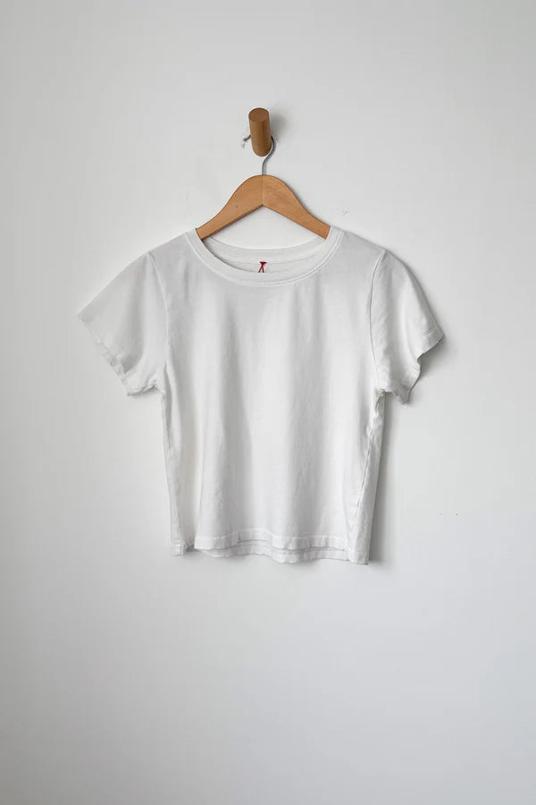 The Darling tee in Vintage White