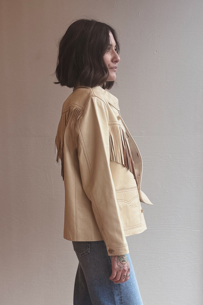 The Leather Fringe Jacket