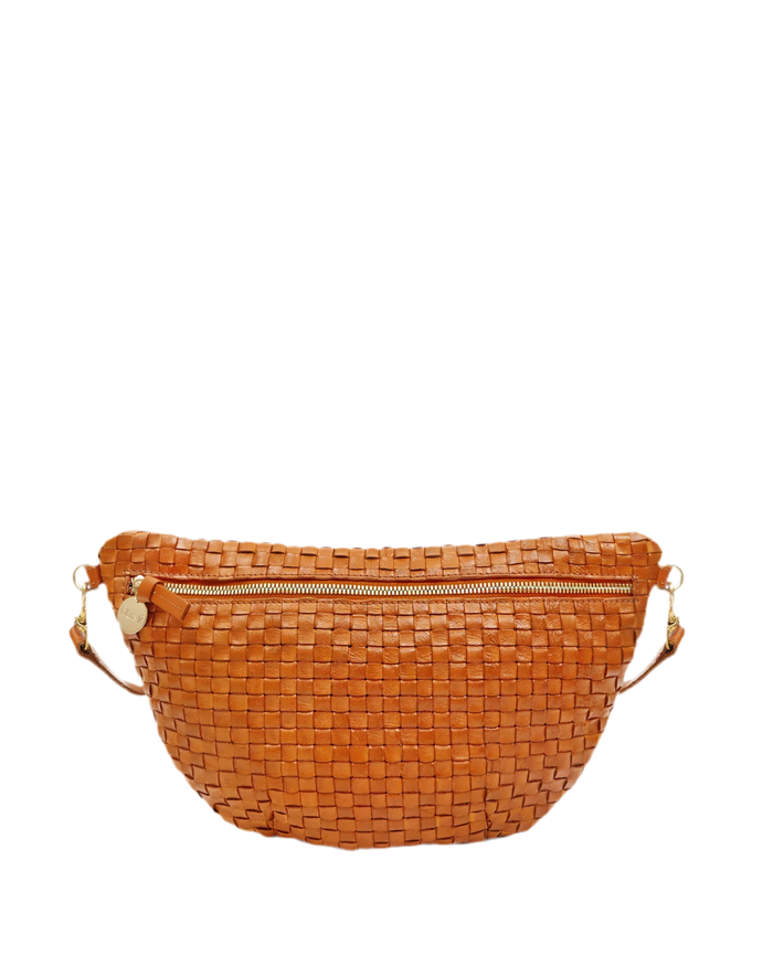 Grande Fanny in Natural Woven Checker