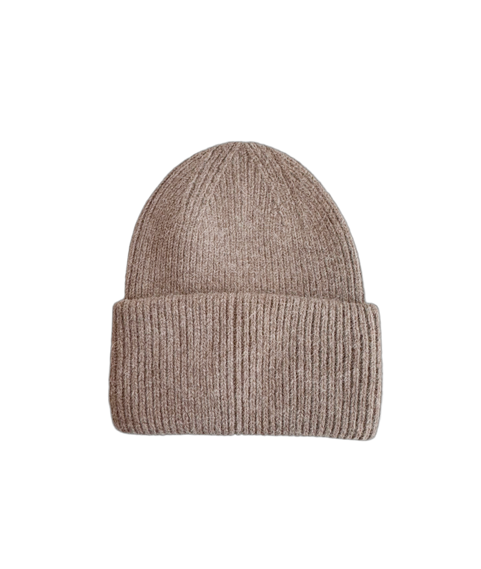 Angora SERENA beanie in mushroom