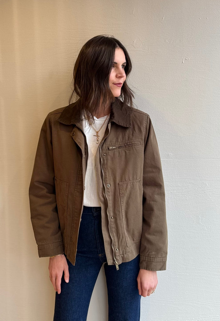 Washed Canvas Tyler Barn Jacket