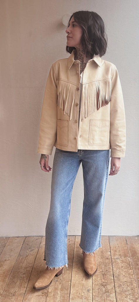 The Leather Fringe Jacket