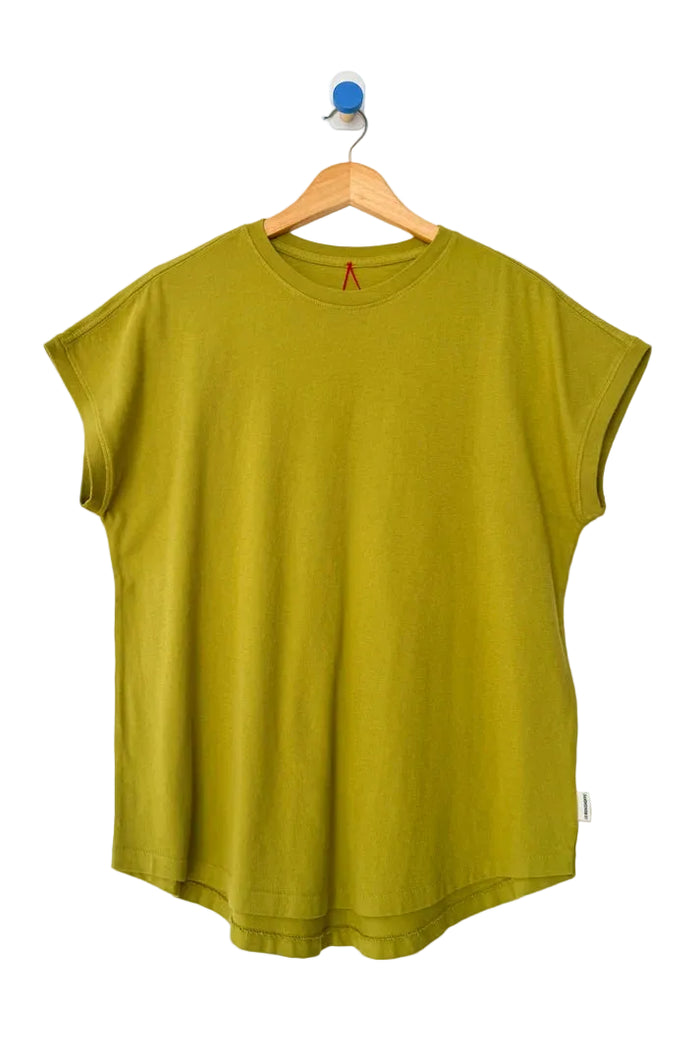 Ease Tee in Golden Olive