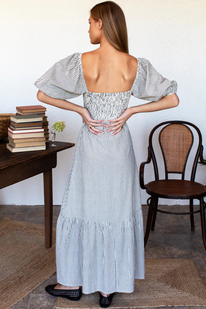Santiago Dress - Newburyport Stripe