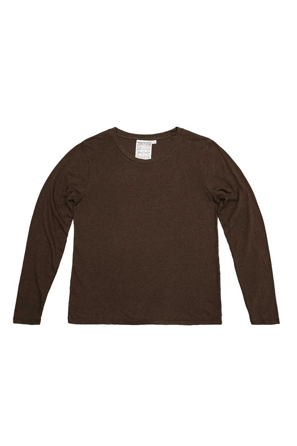 Encanto Long Sleeve Tee in Coffee Bean