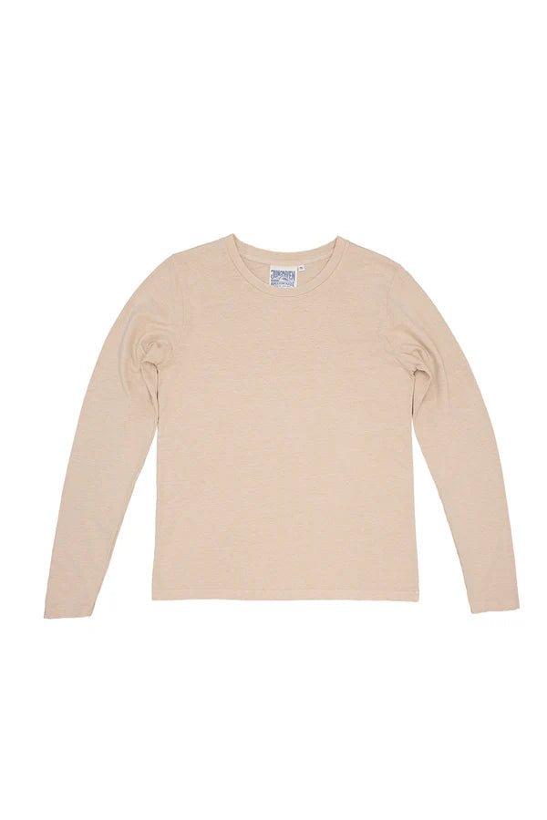 Encanto Long Sleeve Tee in Stucco Beige