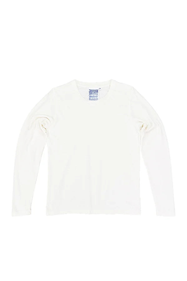 Encanto Long Sleeve Tee in Washed White
