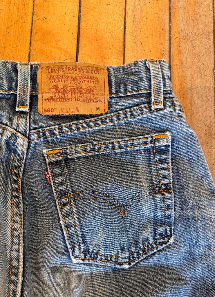 VINTAGE Levis 560 Loose Fit straight leg- 28