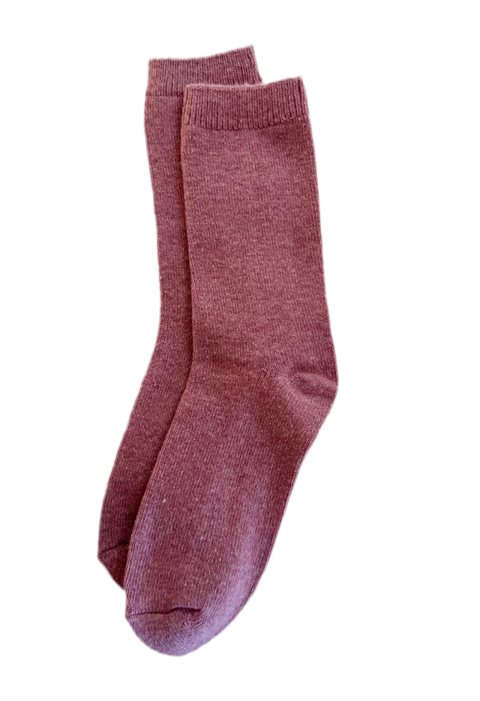 Cashmere CLOUD socks in lavender