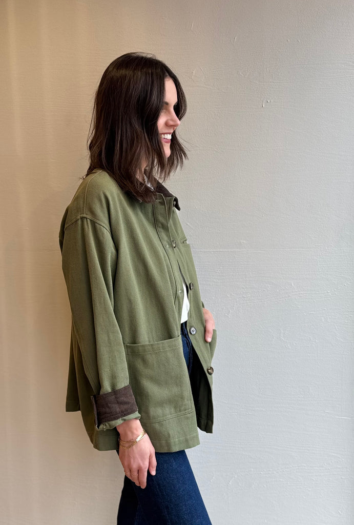 Olive ROWAN barn jacket