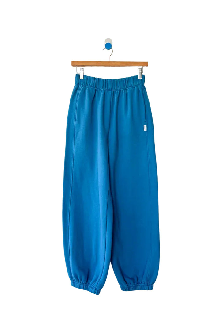 Balloon Pants in Teal Blue