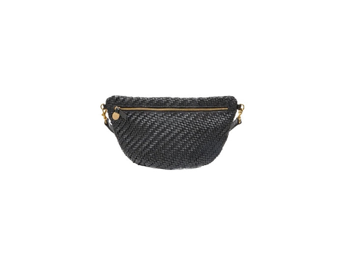 Clare V, Bags, Iso Clare V Fanny Pack Grande Or Regular In Black Natural  Or Checkered