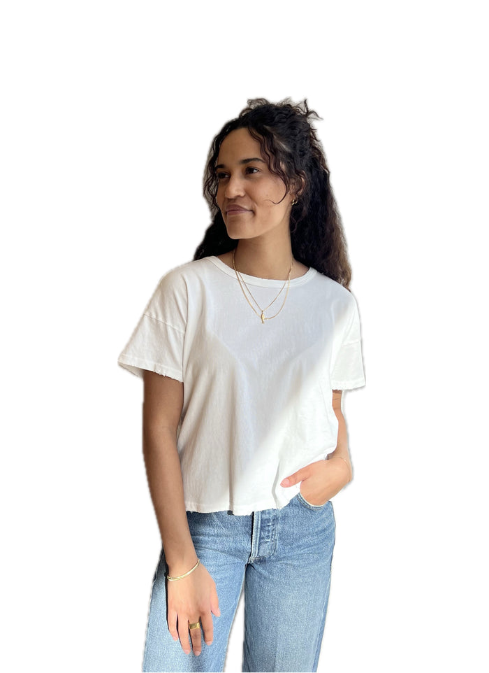Vintage FILLE tee in white