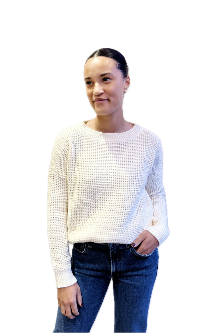 Daily sweater in organic cotton