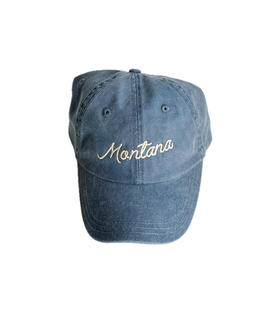Washed denim Montana Dad Hat