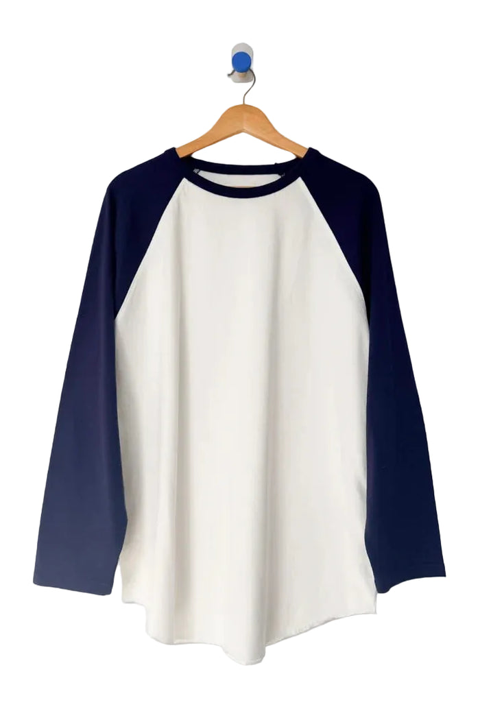 Heavy Cotton Raglan in Midnight