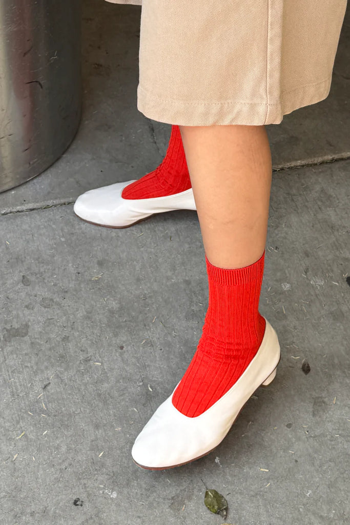 HER socks in ketchup