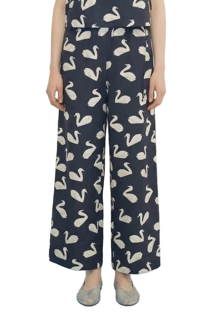 Swan Trousers in navy