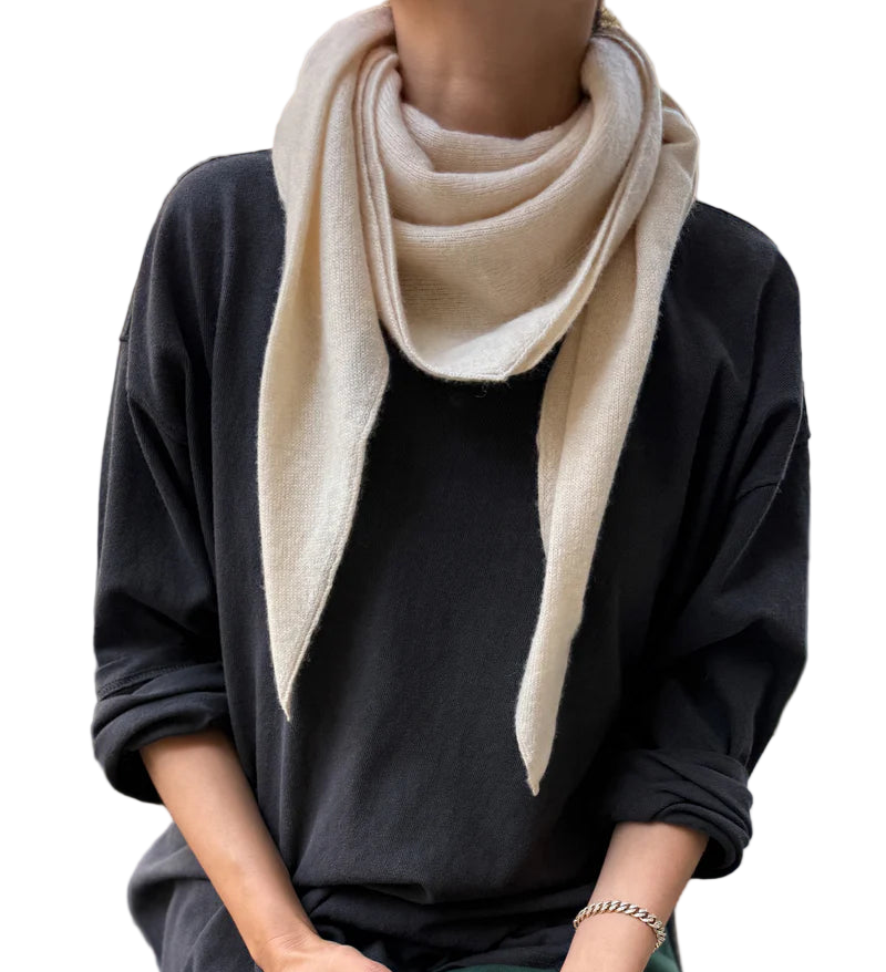 Cashmere Shawl in Oatmeal
