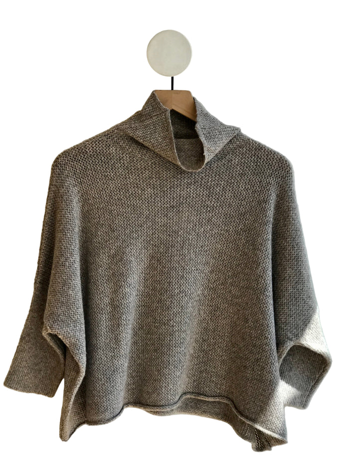 Taupe Angora Ezra Sweater