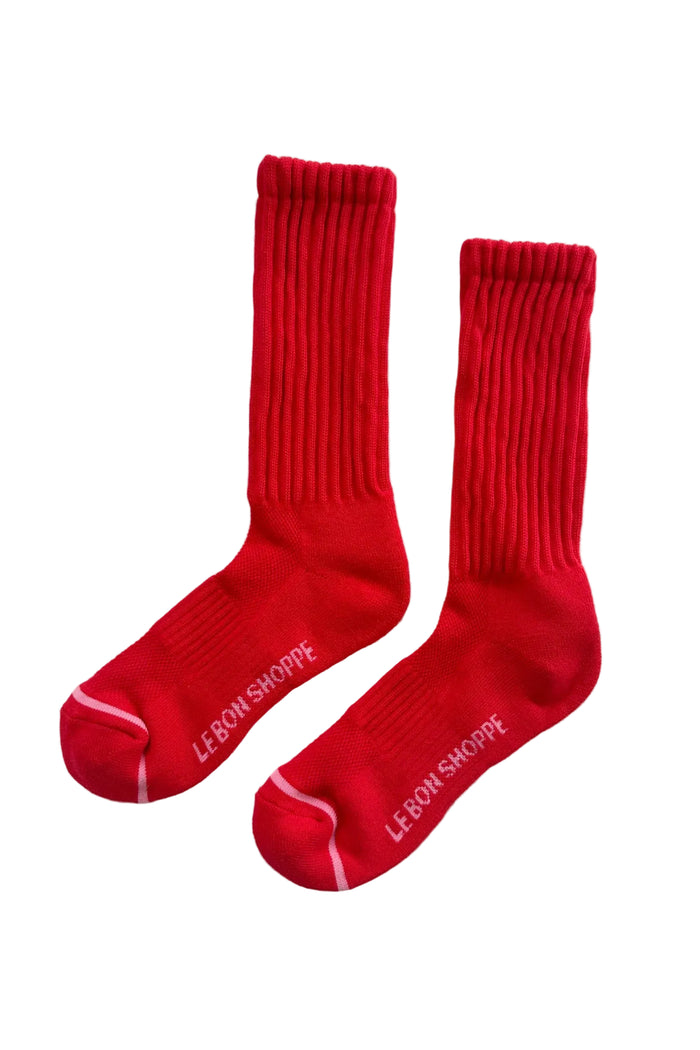Ballet Socks in Strawberry