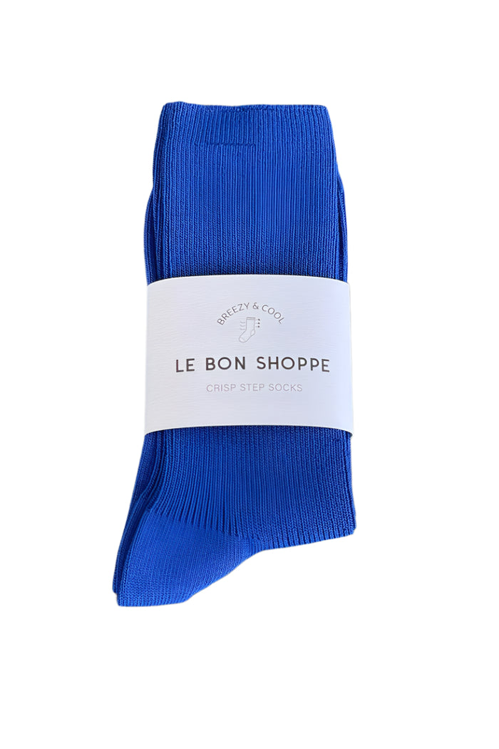 Crisp step socks - Blue