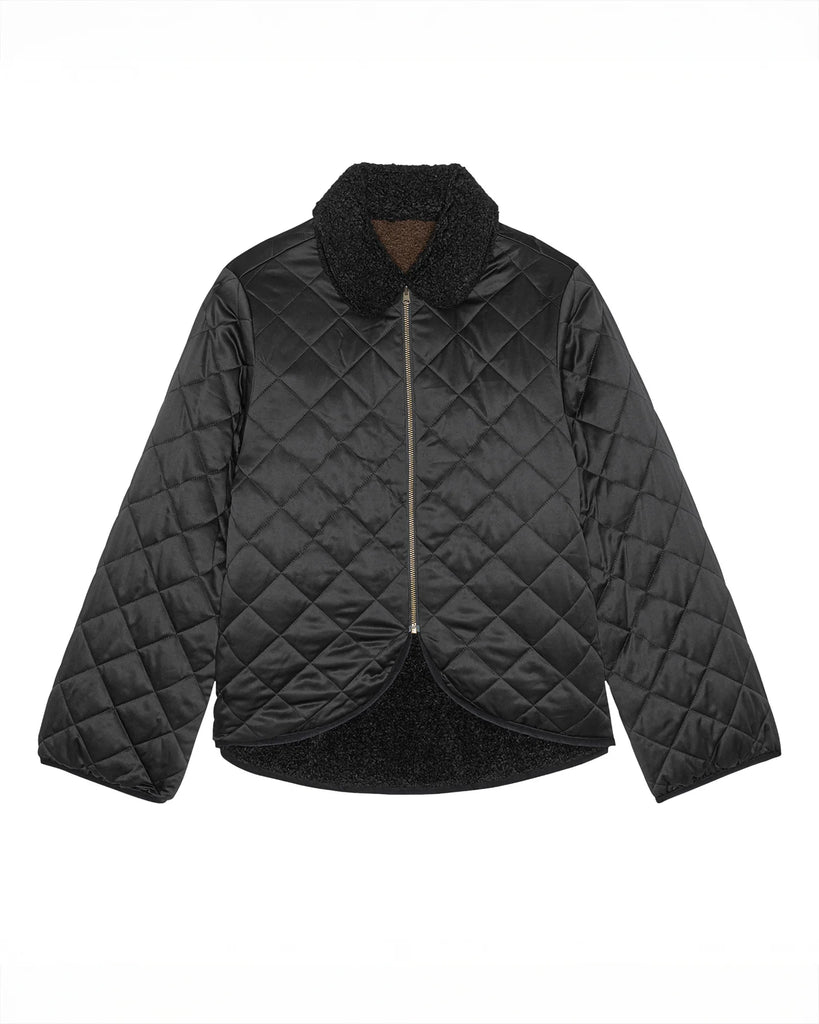 Reversible Western Yoke Pasture Jacket in Black|Brown