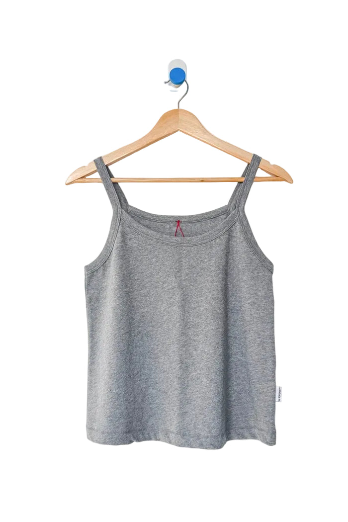 Premium Jersey Dana Cami - Melange Grey