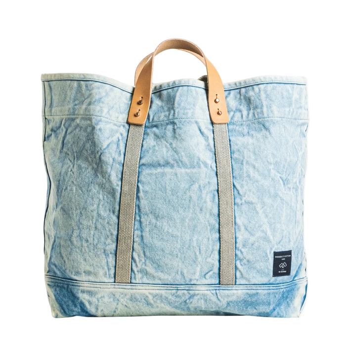 Large East West Tote in Acid Wash