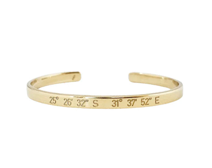 Coordinates Of Montana SAHARA cuff in gold