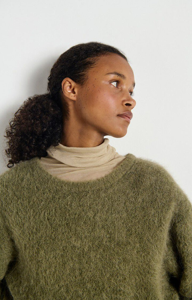 Niby Pullover in Khaki Olive