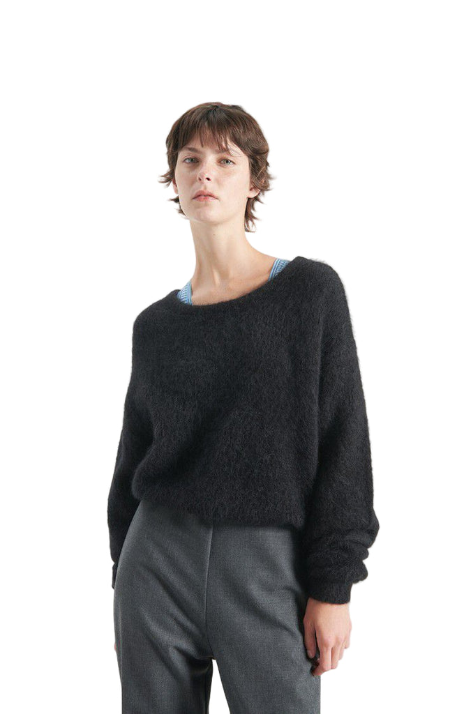 Niby Pullover in Black Noir