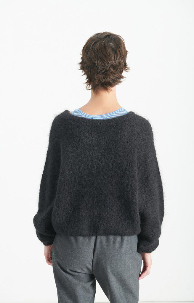 Niby Pullover in Black Noir