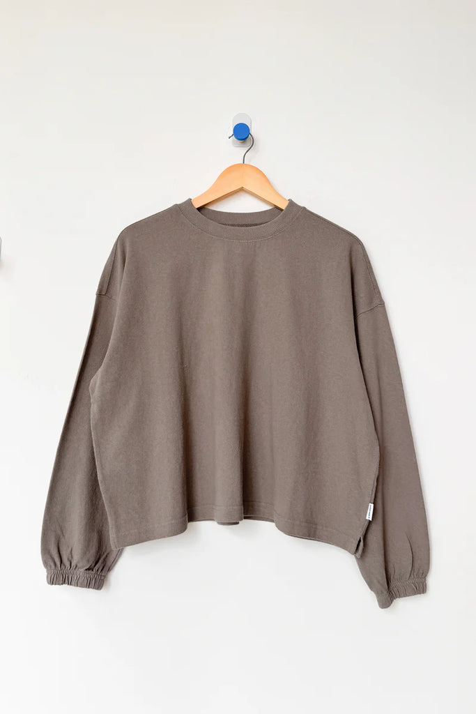 Naturelle tee in Mushroom