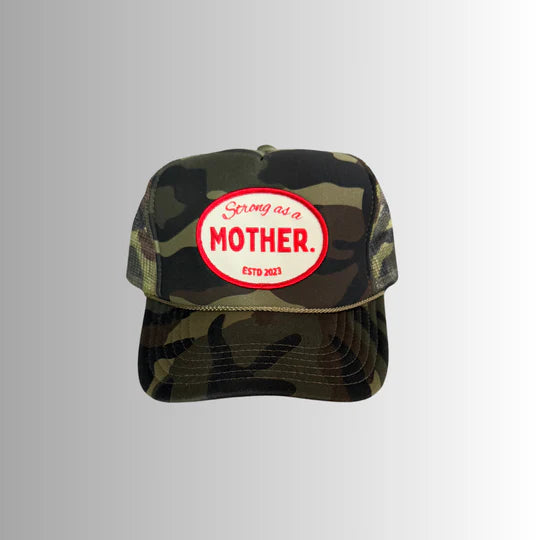 VINTAGE Mother Patch Hat in camo