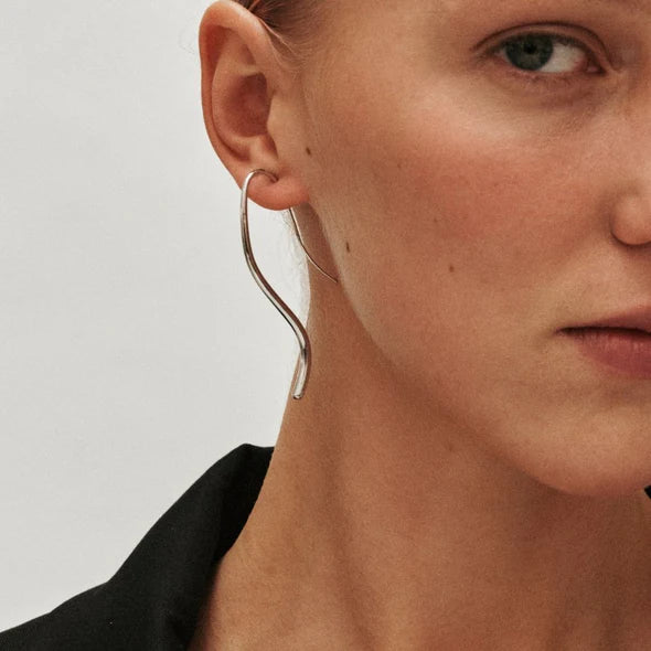 Lenora earrings in silver