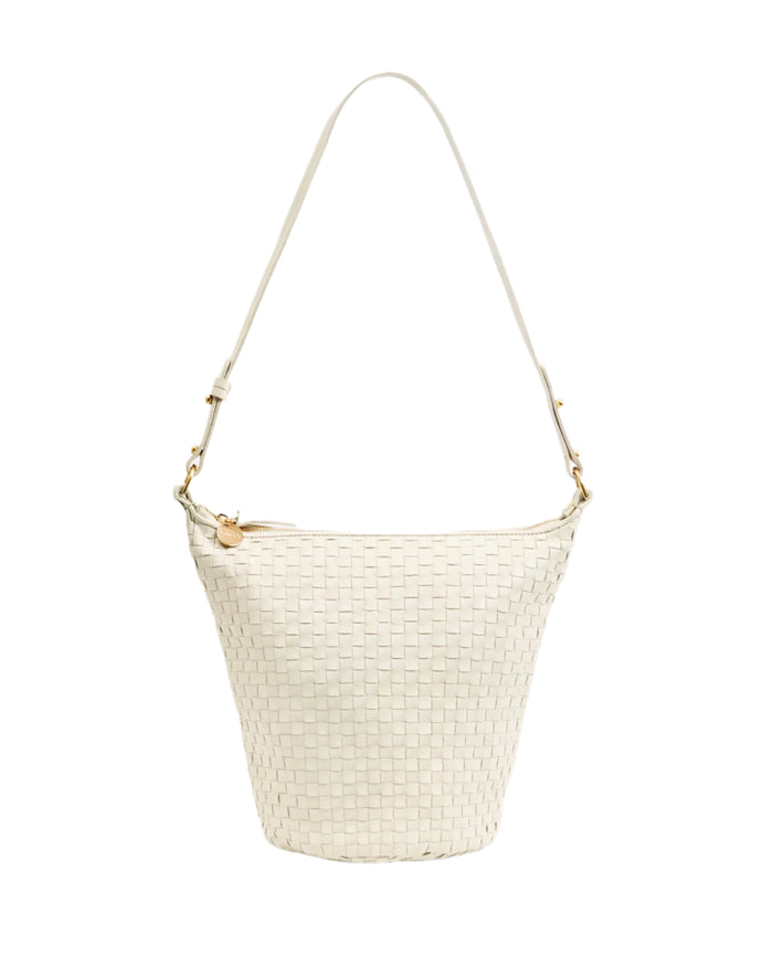 Petite Jeanne Woven Checker - Cream