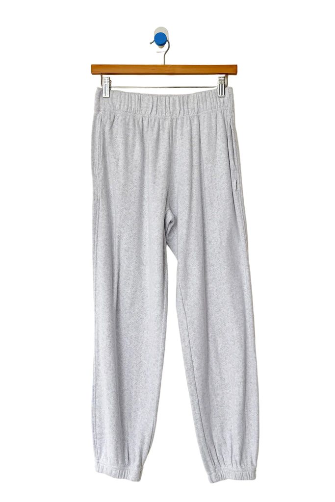 Pointelle Serene Jogger in Icy Grey