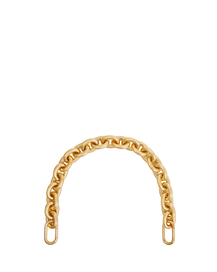 Shortie Strap in Vintage Gold Metal Link