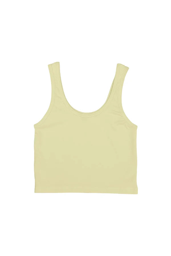 Sporty Tank in Sun Bleached Yellow