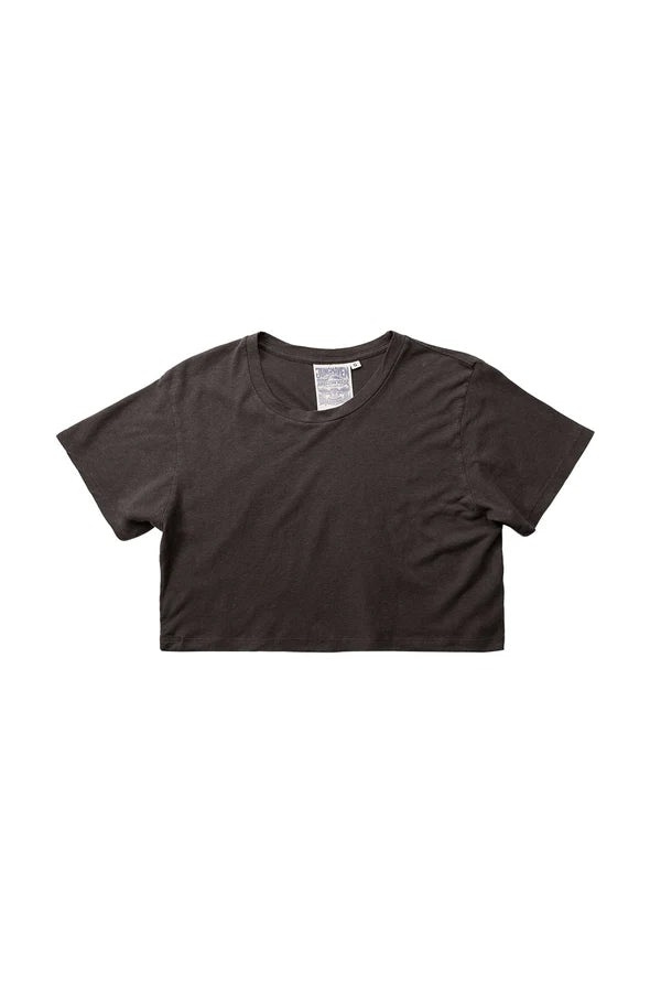 Lorel Super Cropped Tee in Coffee Bean