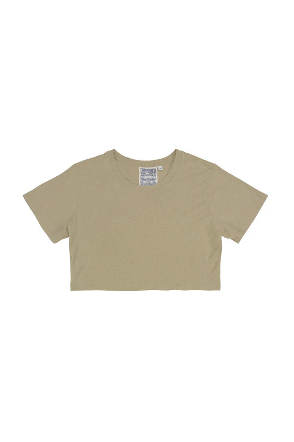 Lorel Super Cropped Tee in Desert Khaki